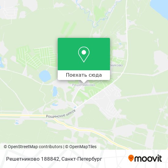 Карта Решетниково 188842