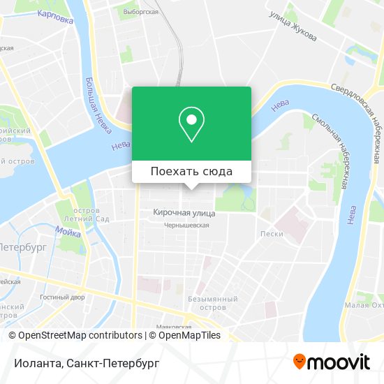 Карта Иоланта