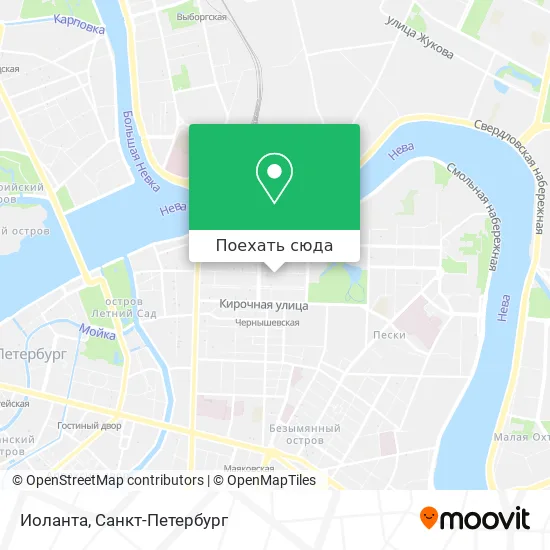 Карта Иоланта