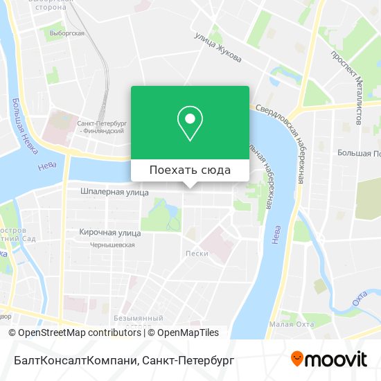 Карта БалтКонсалтКомпани