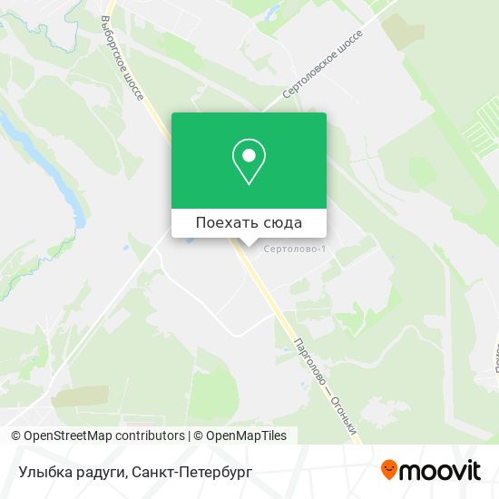 Карта Улыбка радуги