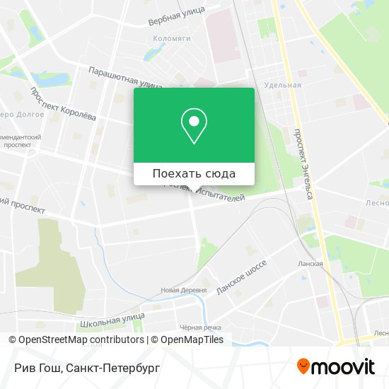 Карта Рив Гош