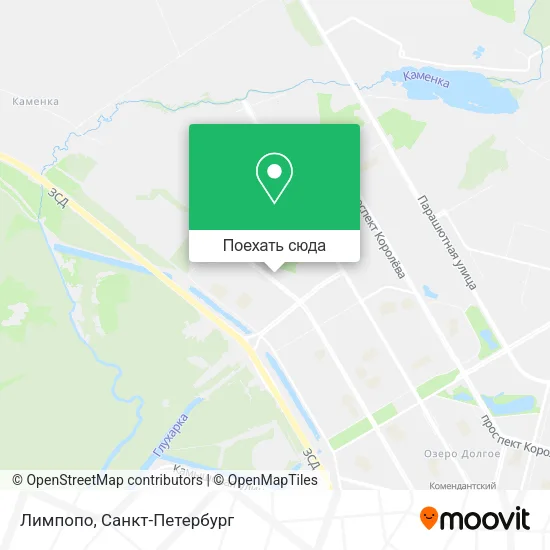 Карта Лимпопо