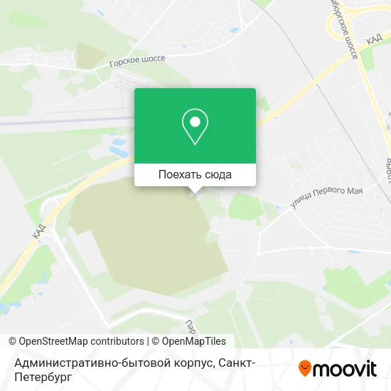 Карта Административно-бытовой корпус
