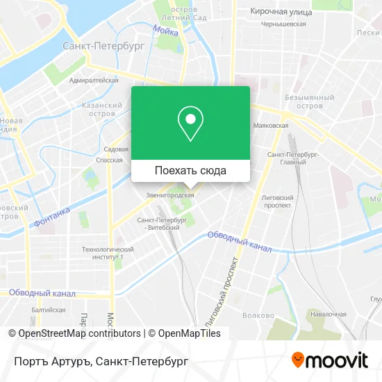 Карта Портъ Артуръ