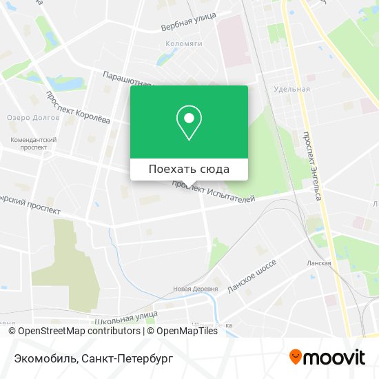 Карта Экомобиль