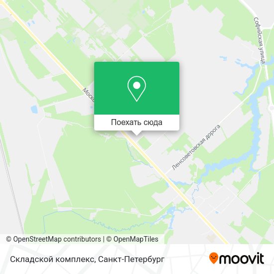 Карта Складской комплекс