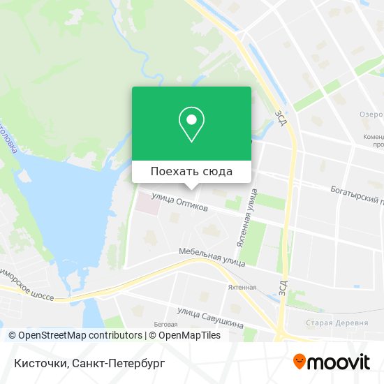 Карта Кисточки