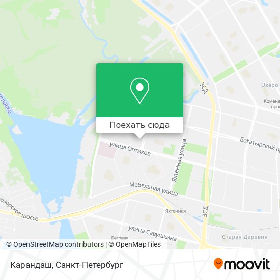 Карта Карандаш
