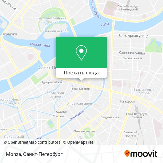 Карта Monza