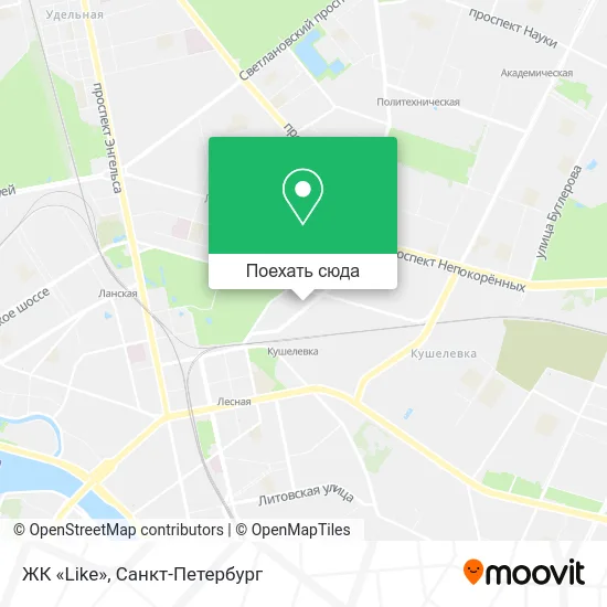 Карта ЖК «Like»