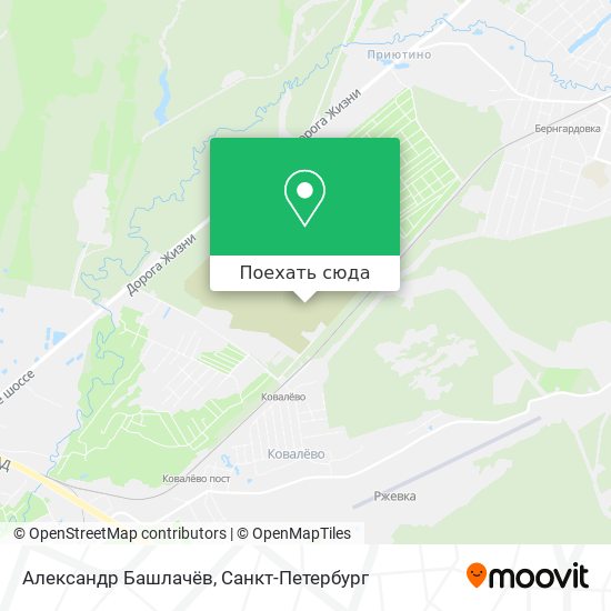 Карта Александр Башлачёв