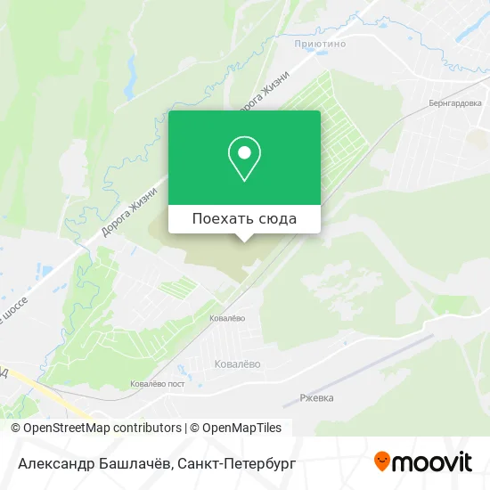 Карта Александр Башлачёв
