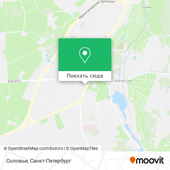 Карта Соловьи