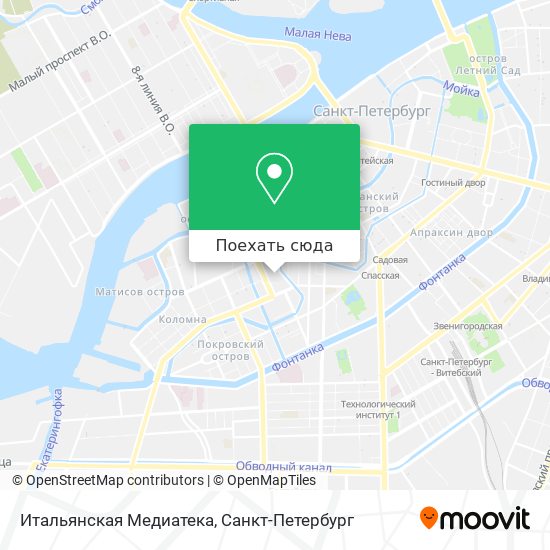 Карта Итальянская Медиатека