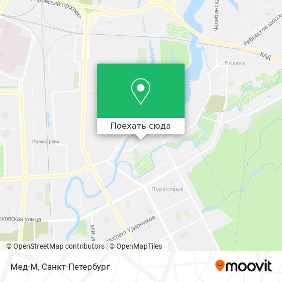 Карта Мед-М