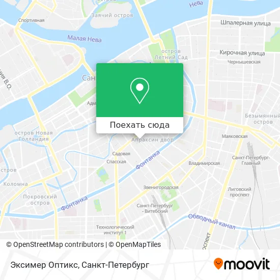 Карта Эксимер Оптикс