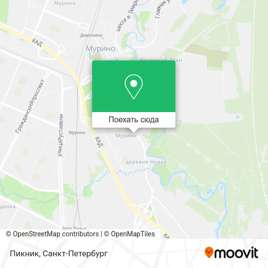 Карта Пикник