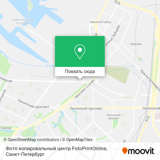 Карта Фото копировальный центр FotoPrintOnline