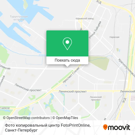Карта Фото копировальный центр FotoPrintOnline