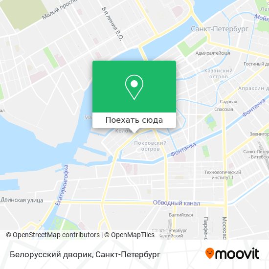Карта Белорусский дворик