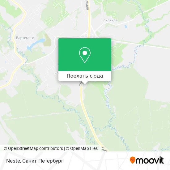 Карта Neste