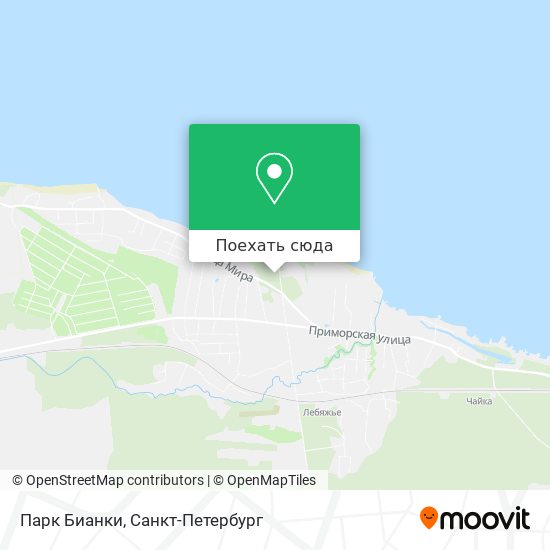 Карта Парк Бианки