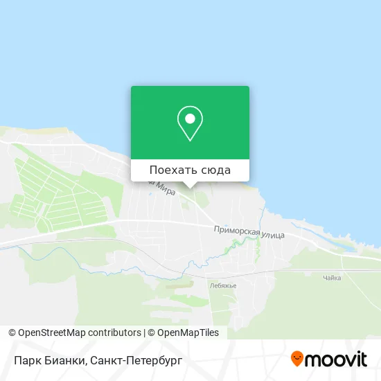 Карта Парк Бианки