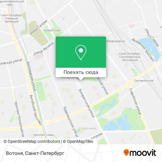 Карта Вотоня
