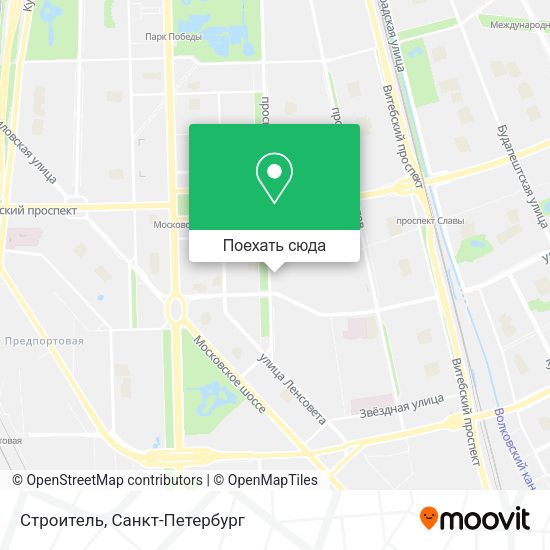 Карта Строитель