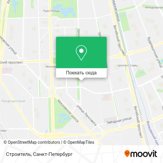 Карта Строитель