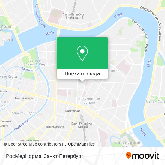 Карта РосМедНорма