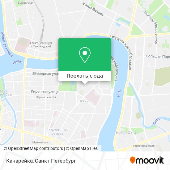 Карта Канарейка