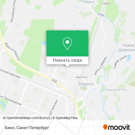 Карта Бико