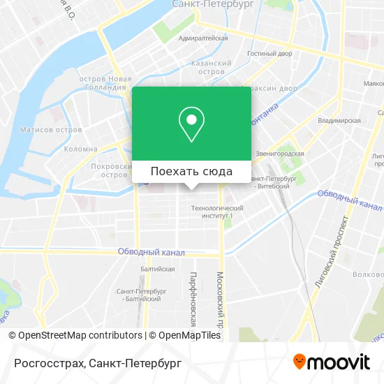 Карта Росгосстрах