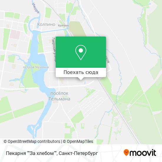 Карта Пекарня ""За хлебом""