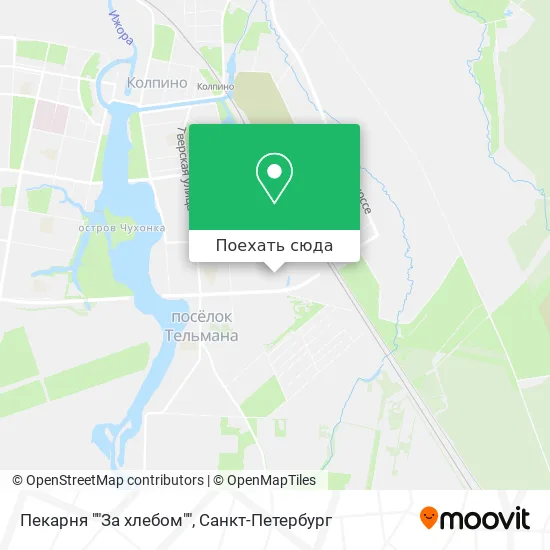 Карта Пекарня ""За хлебом""