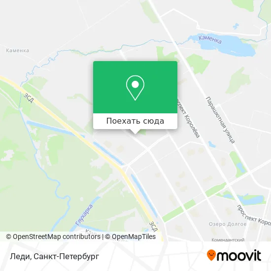 Карта Леди