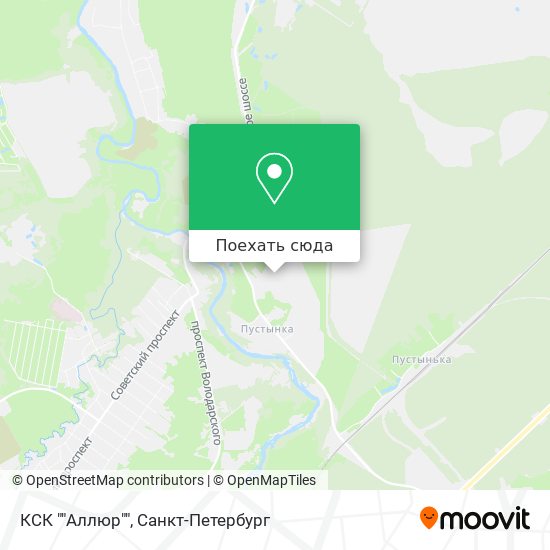 Карта КСК ""Аллюр""