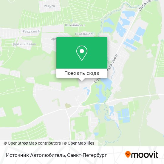 Карта Источник Автолюбитель