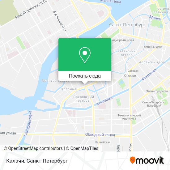 Карта Калачи