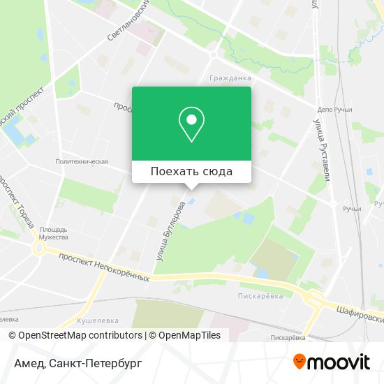 Карта Амед
