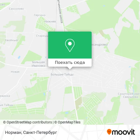 Карта Норман