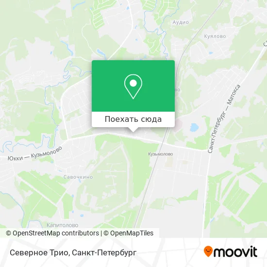 Карта Северное Трио