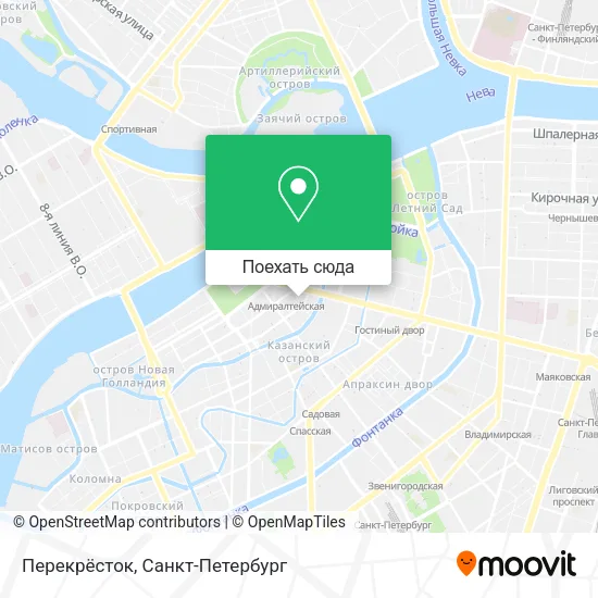 Карта Перекрёсток