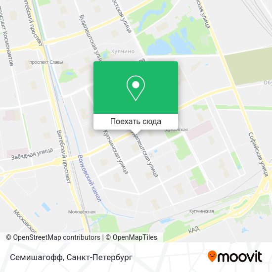 Карта Семишагофф