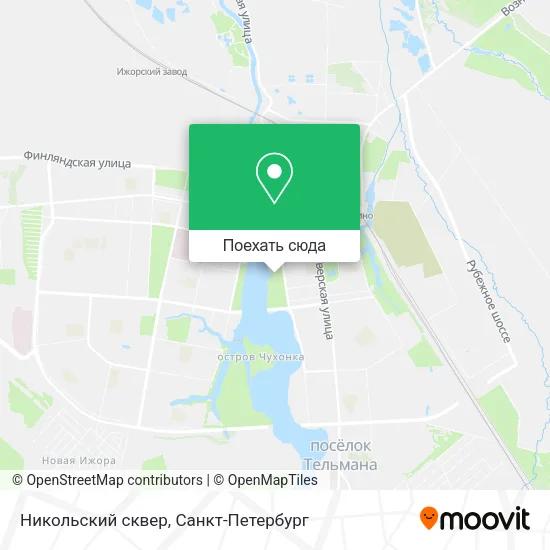 Карта Никольский сквер