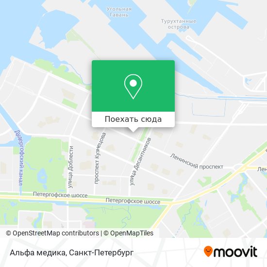 Карта Альфа медика