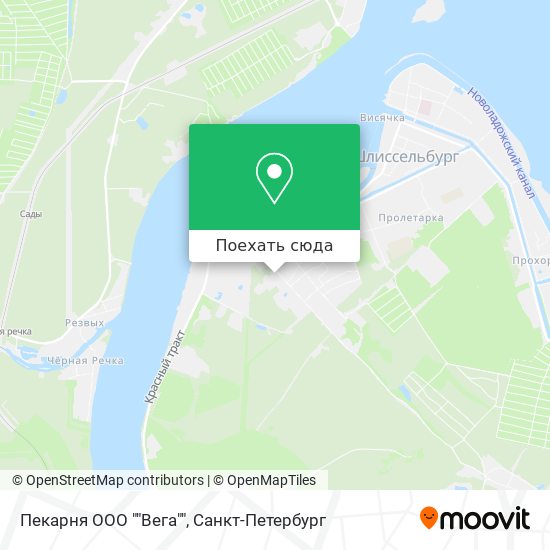 Карта Пекарня ООО ""Вега""