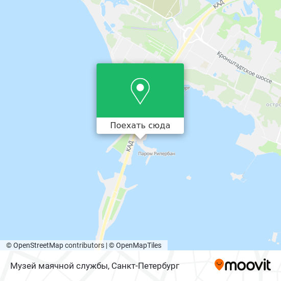 Карта Музей маячной службы